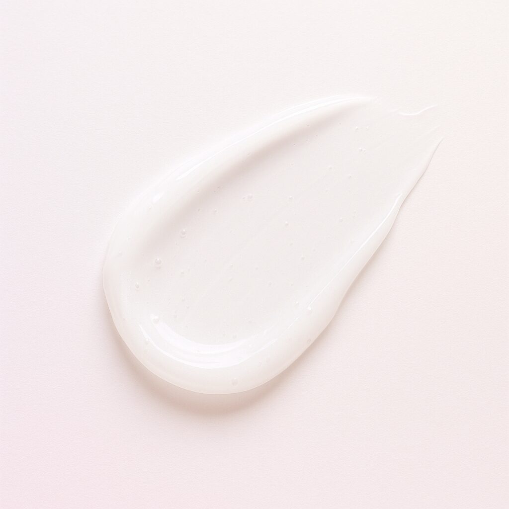 頬の赤みとほてりを鏡で確認している人の横顔