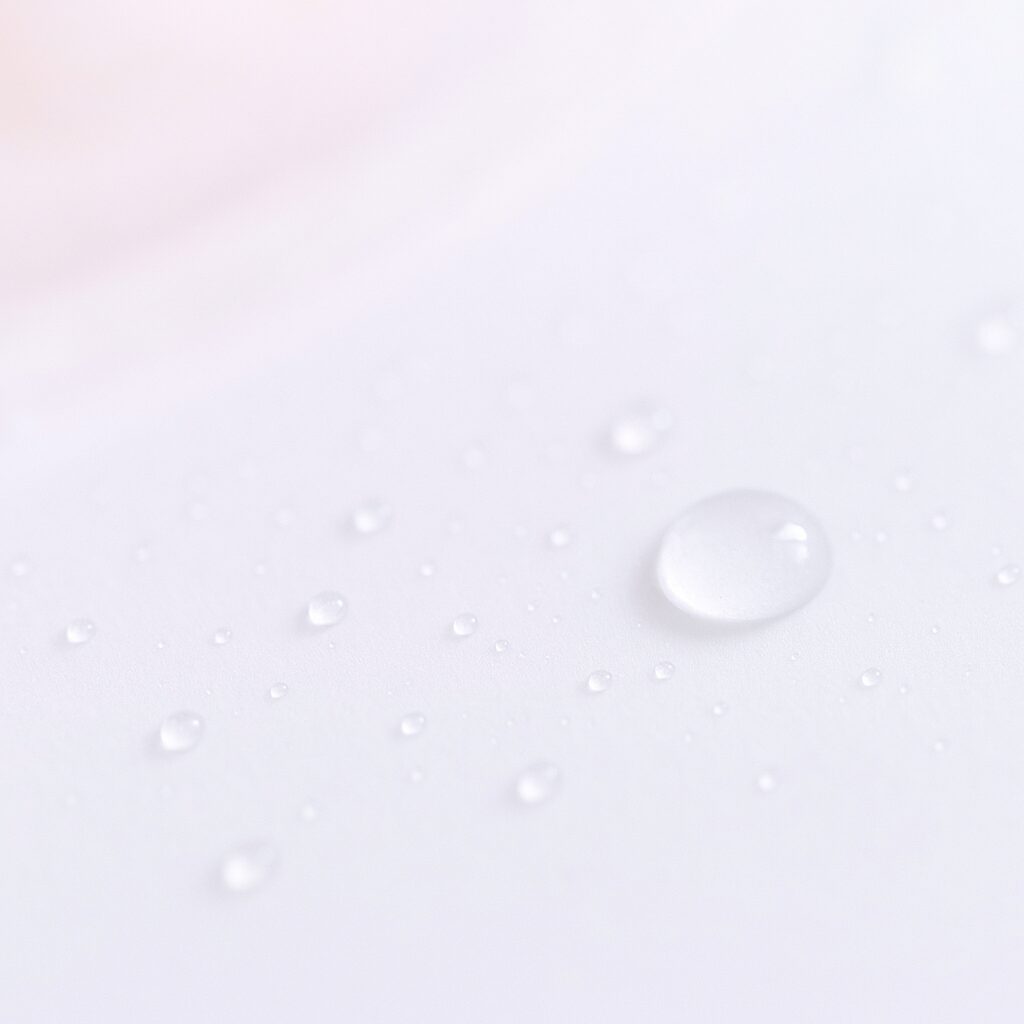 クレンジング後のつっぱり感を気にする女性