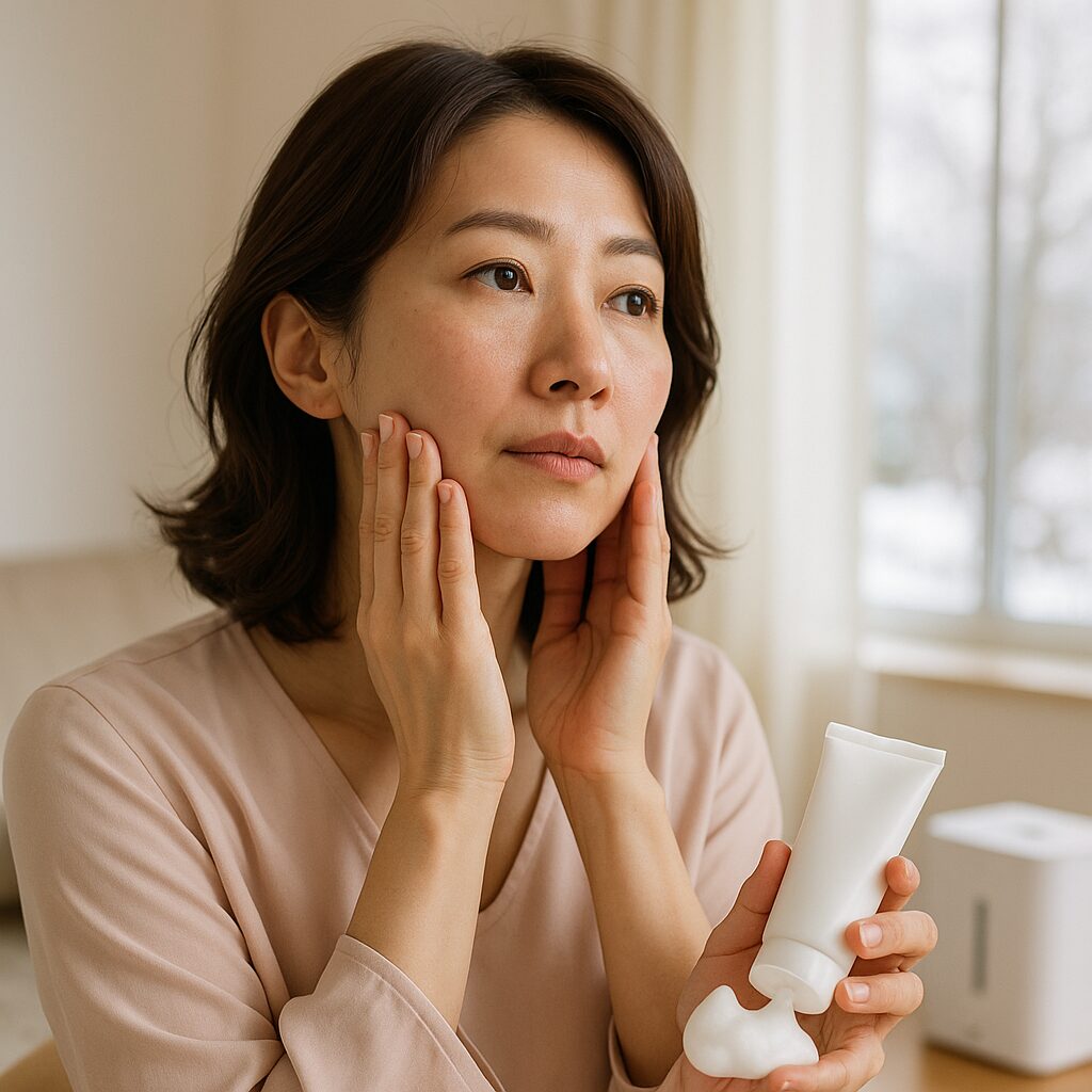 暖房と乾燥した室内環境のイメージ