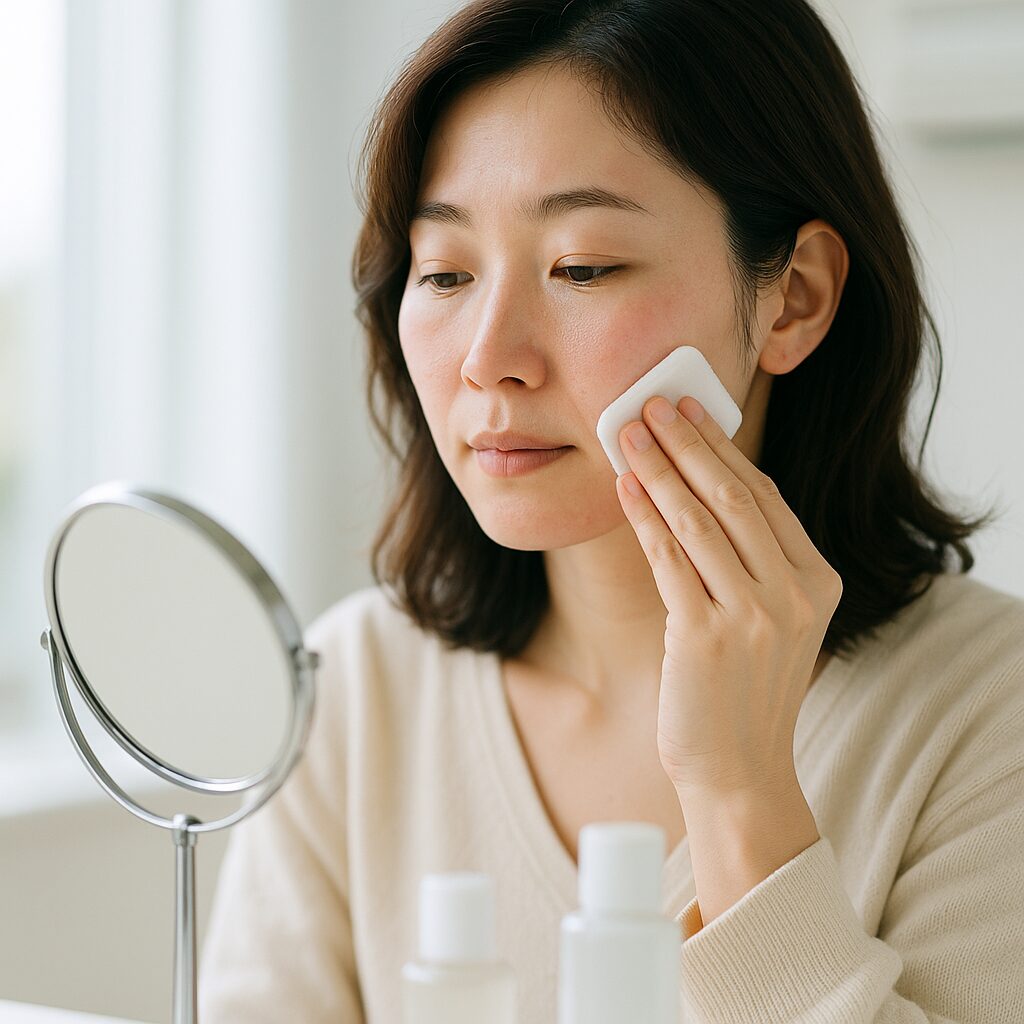 エアコンの風と屋外の寒さによる温度差を説明するイメージイラスト