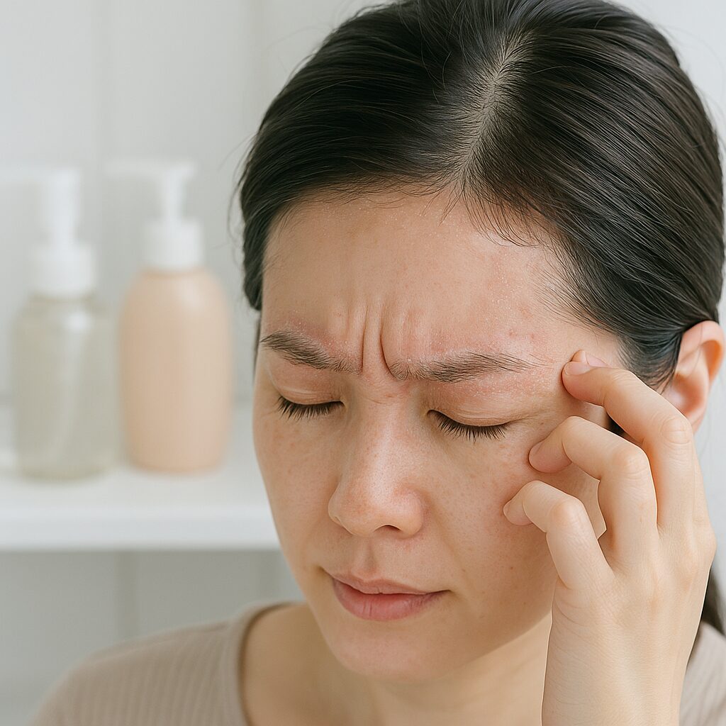 眉まわりや生え際に触れやすいヘアケア・スキンケアアイテム